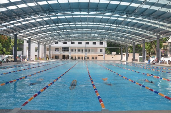 Hồ bơi thể thao - Công Ty Cổ Phần Đầu Tư Và Xây Lắp Thiết  Bị Bể Bơi Nhật Thành